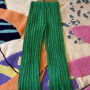 Paloma Wool Green Knit Pants